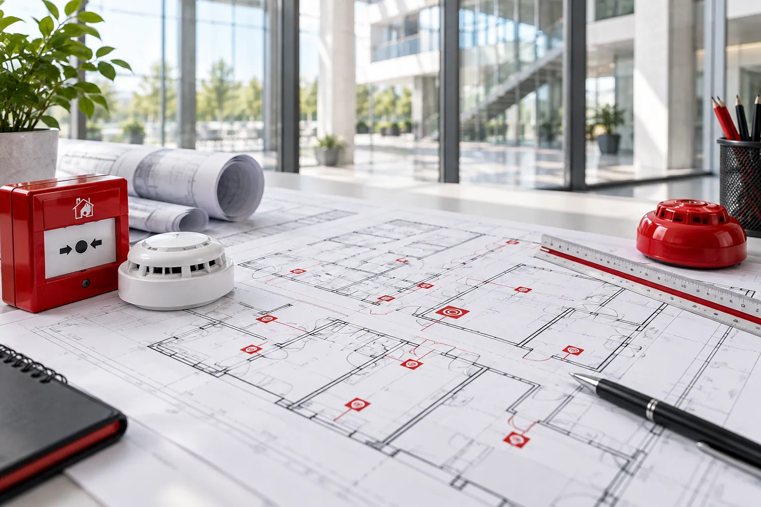 EMİT Mühendislik yangın güvenlik sistemleri proje çalışması